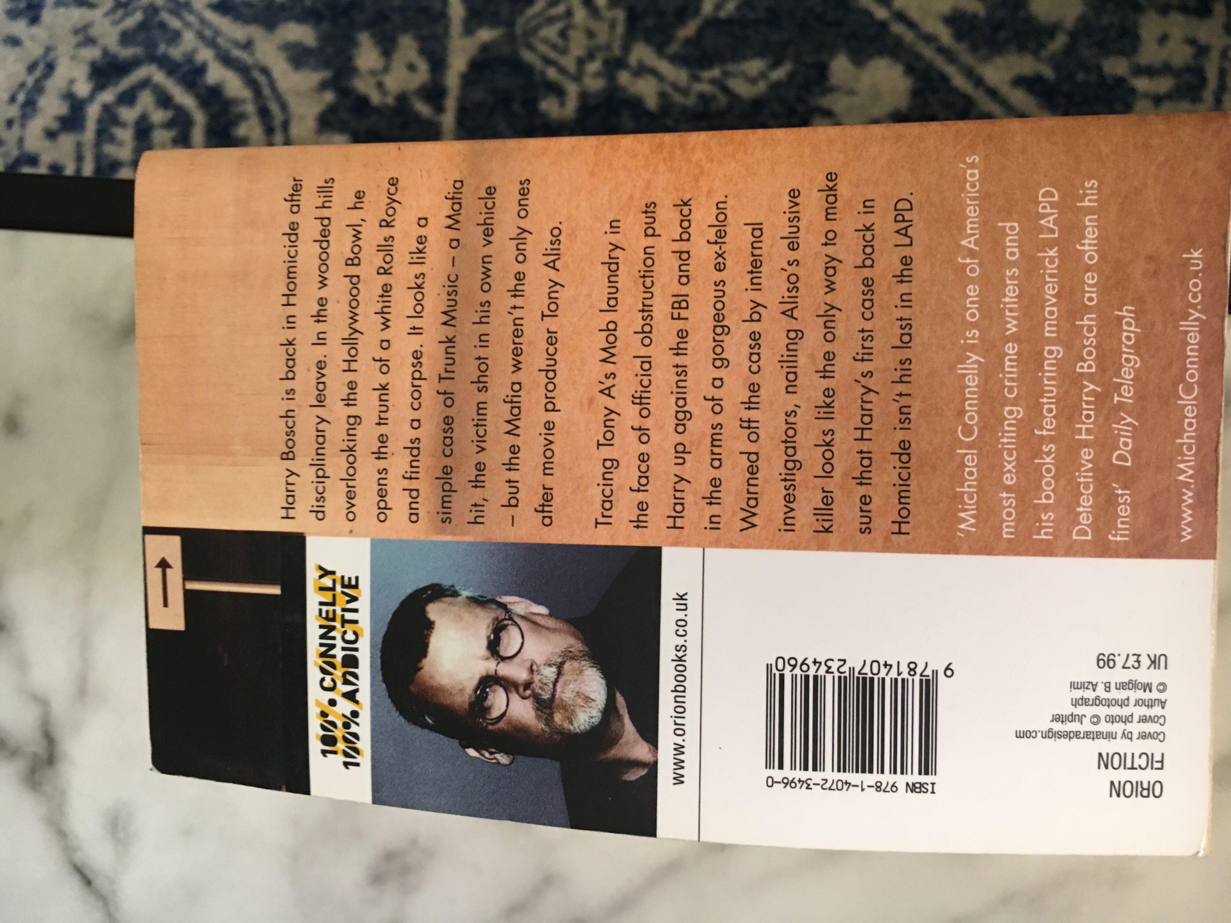 Trunk Music - Michael Connelly (Apress) book collectible [Barcode 9781407234960] - Main Image 2