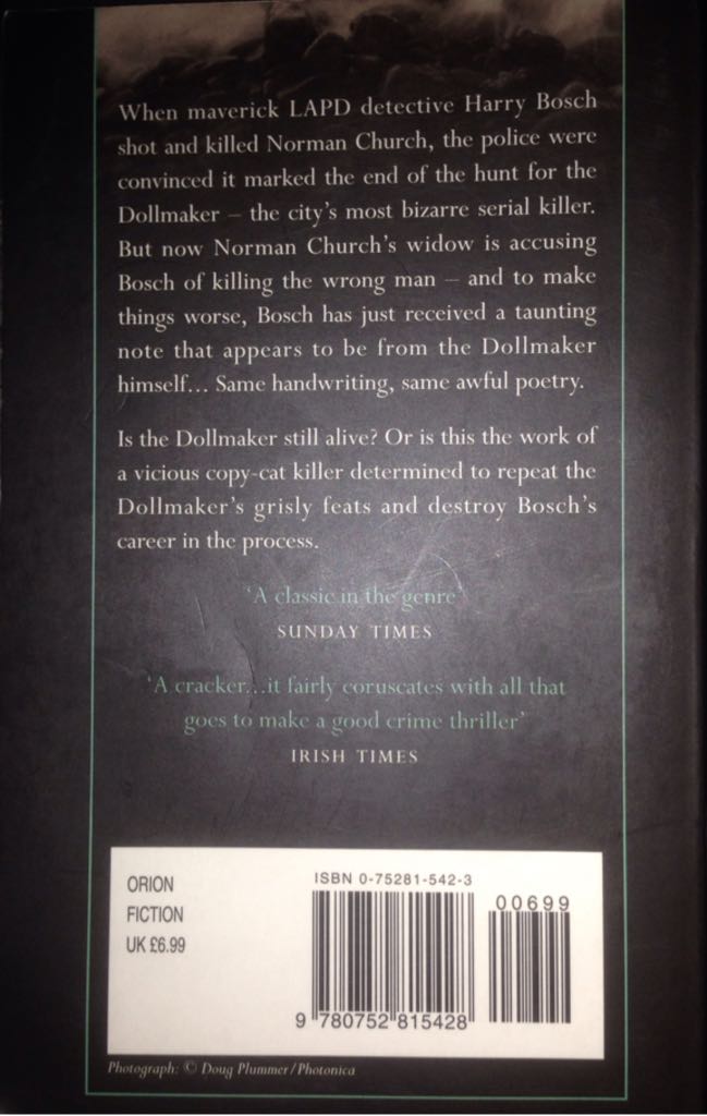 Concrete Blonde, The - Michael Connelly (Little Brown & Co. - Paperback) book collectible [Barcode 9780752815428] - Main Image 2