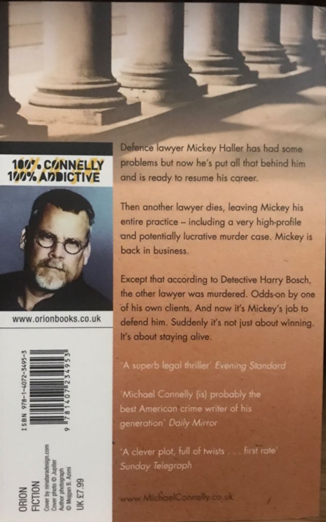 The Brass Verdict - Michael Connelly (eBook) book collectible [Barcode 9781407234953] - Main Image 2