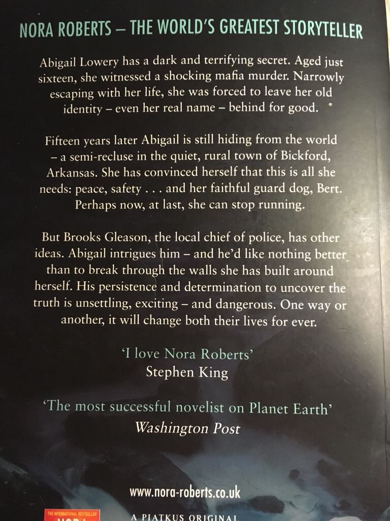 Witness, The - Nora Roberts (- Paperback) book collectible [Barcode 9780749955168] - Main Image 2