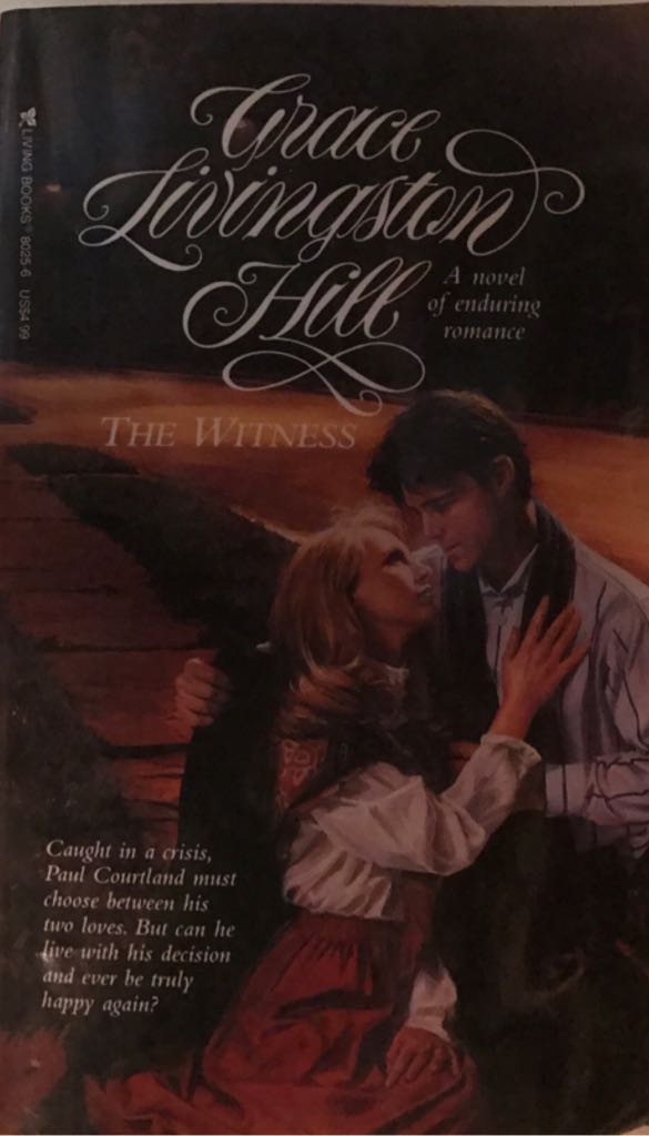 The Witness - Grace Livingston Hill (Living Books - Paperback) book collectible [Barcode 9780842380256] - Main Image 1