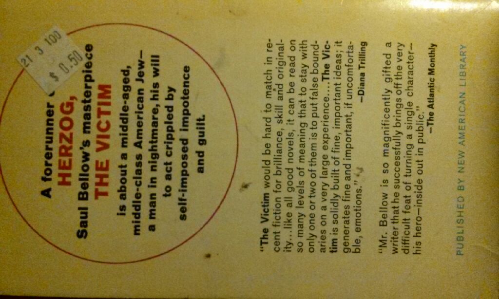 The Victim - Saul, Jonas (Signet - Paperback) book collectible - Main Image 2