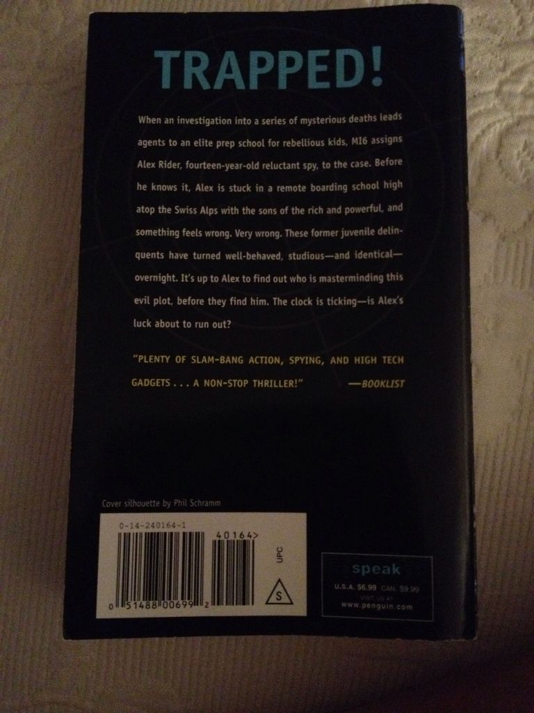 Point Blank - Anthony Horowitz (Speak - Paperback) book collectible [Barcode 9780142401644] - Main Image 2