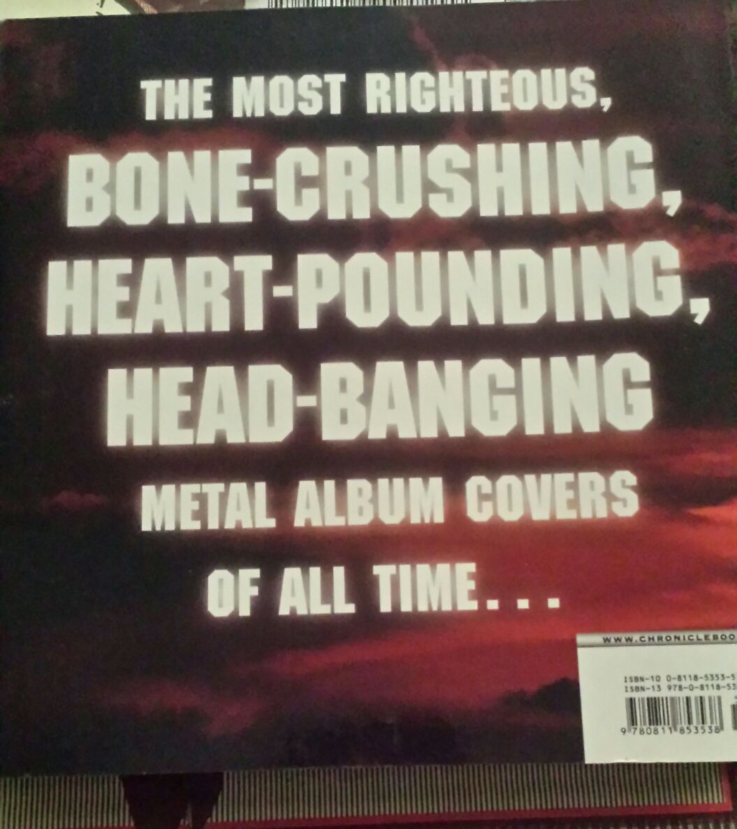 Heavy Metal Thunder: Kick-Ass Cover Art from Kick-Ass Albums - James Sherry (Chronicle Books - Trade Paperback) book collectible [Barcode 9780811853538] - Main Image 2