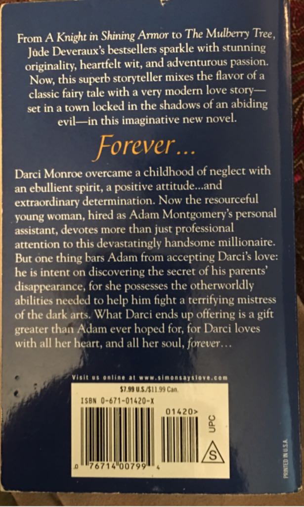 Forever  - Jude Deveraux book collectible - Main Image 2