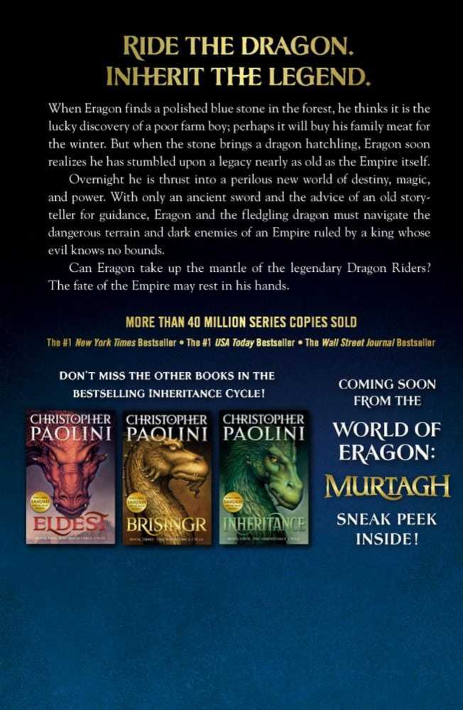 Eragon (Bk, 1) - Christopher Paolini (Corgi Books - Paperback) book collectible [Barcode 9780552552097] - Main Image 4