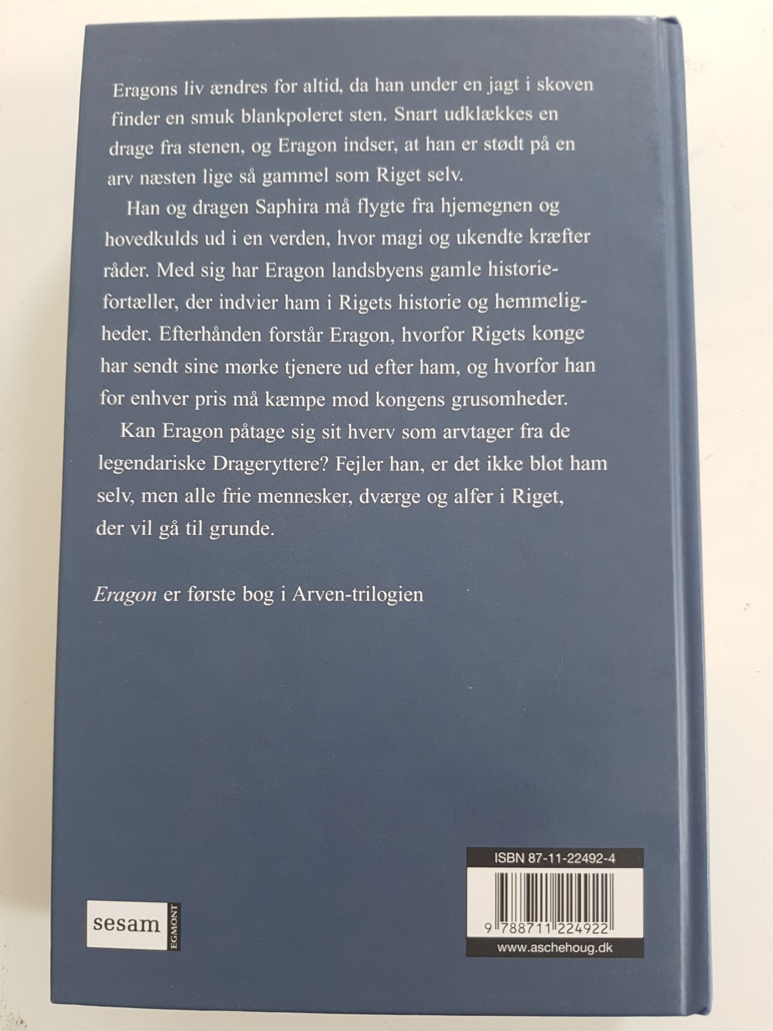 Eragon - Christopher Paolini (Nordic Council of Ministers - Hardcover) book collectible [Barcode 9788711224922] - Main Image 2