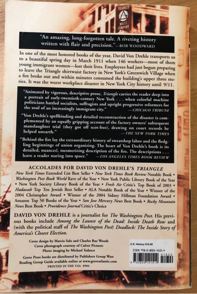 Triangle - Myrna Culbreath (Grove Press - Paperback) book collectible [Barcode 9780802141514] - Main Image 2