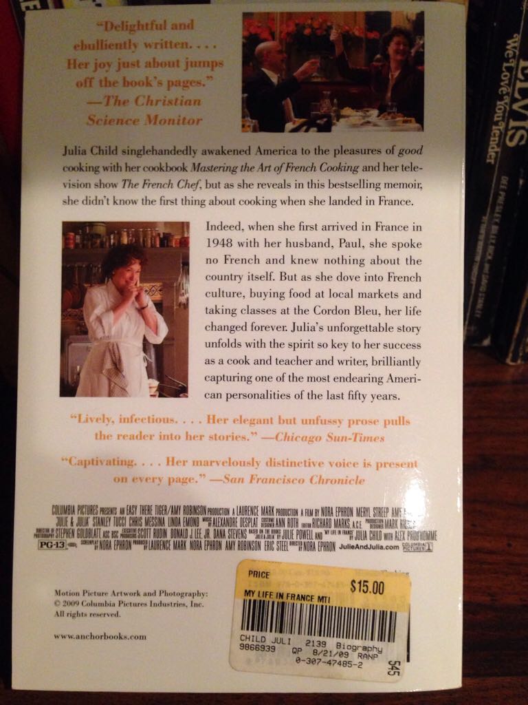 My Life In France  - Child, Julia book collectible - Main Image 2