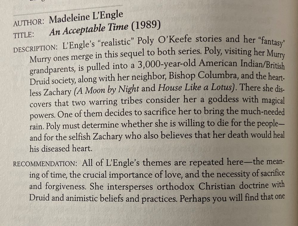 An Acceptable Time - Madeleine L’Engle (Dell Publishing - Paperback) book collectible [Barcode 9780440208143] - Main Image 3