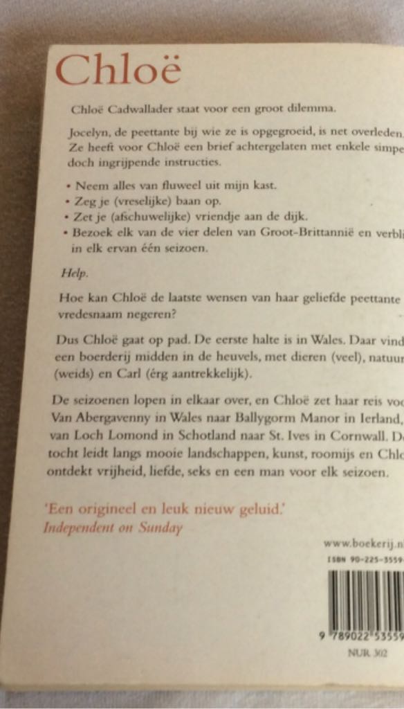 Chloe  book collectible [Barcode 9789022535592] - Main Image 2