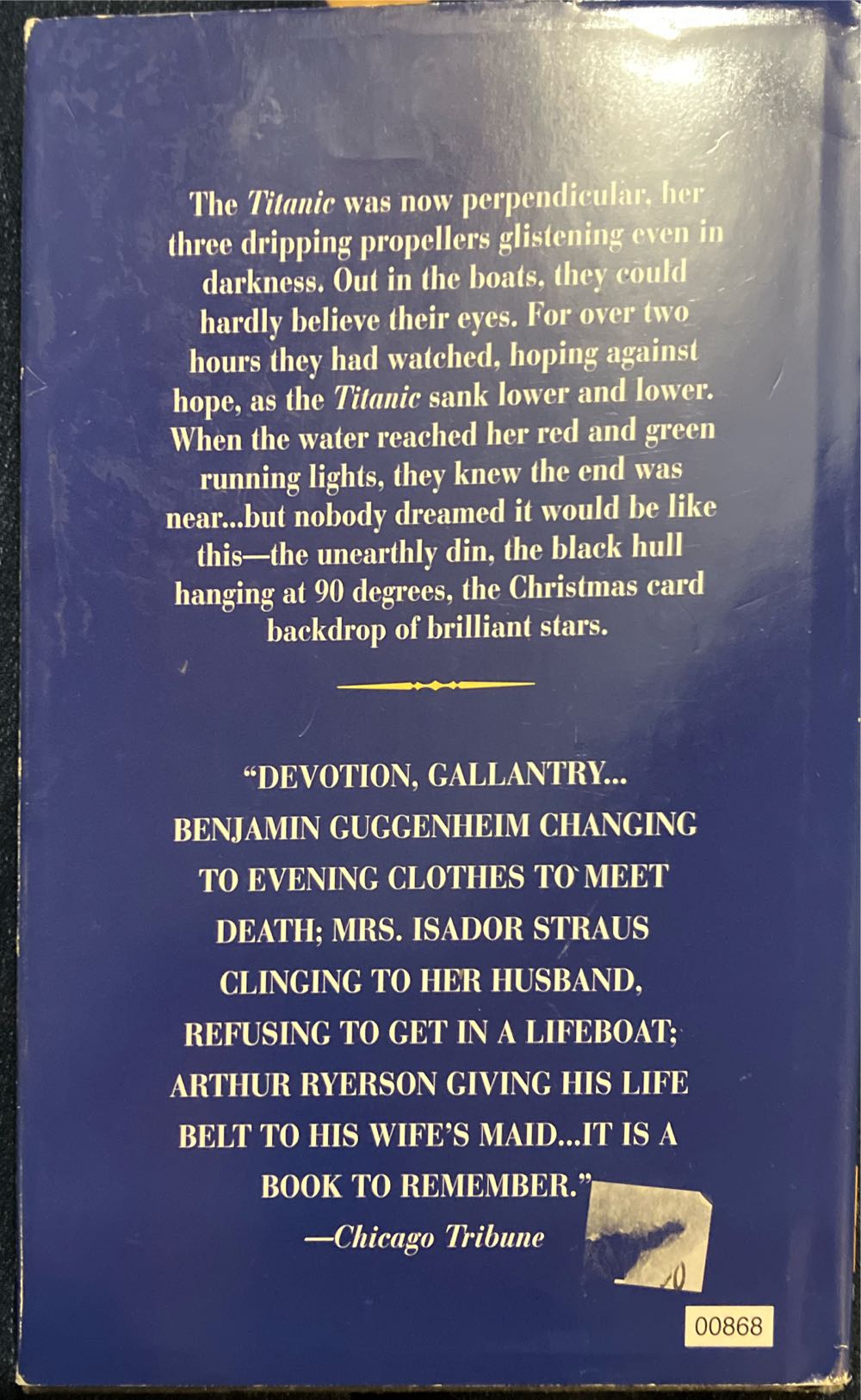 A Night To Remember - Walter Lord (Henry Holt and Company - Hardcover) book collectible [Barcode 9781627791977] - Main Image 2