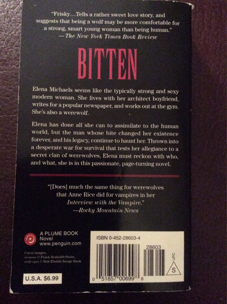 Bitten - Kelley Armstrong (Random House Canada - Paperback) book collectible [Barcode 9780770429096] - Main Image 2