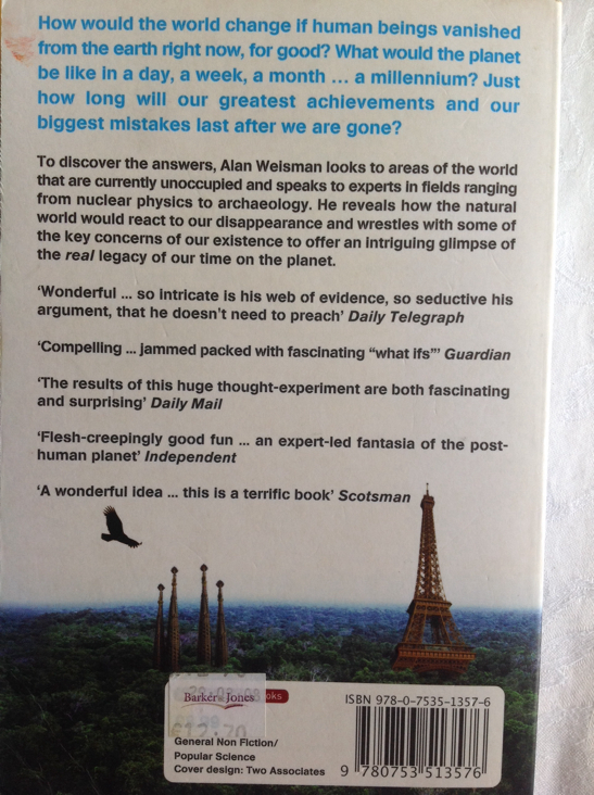 The World Without Us  (Virgin Books - Paperback) book collectible [Barcode 9780753513576] - Main Image 2