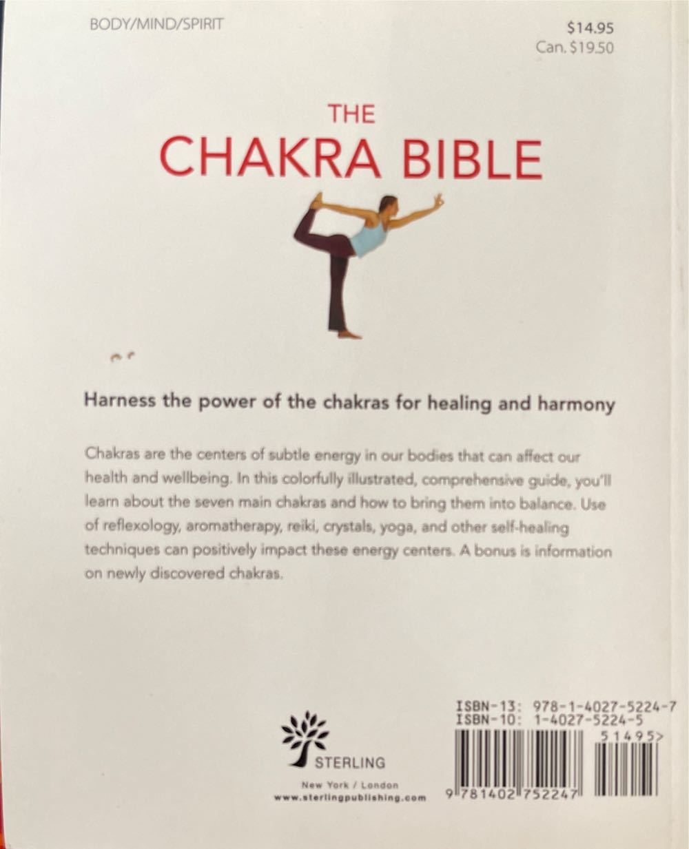 The Chakra Bible - Patricia Mercier (Sterling - Paperback) book collectible [Barcode 9781402752247] - Main Image 2