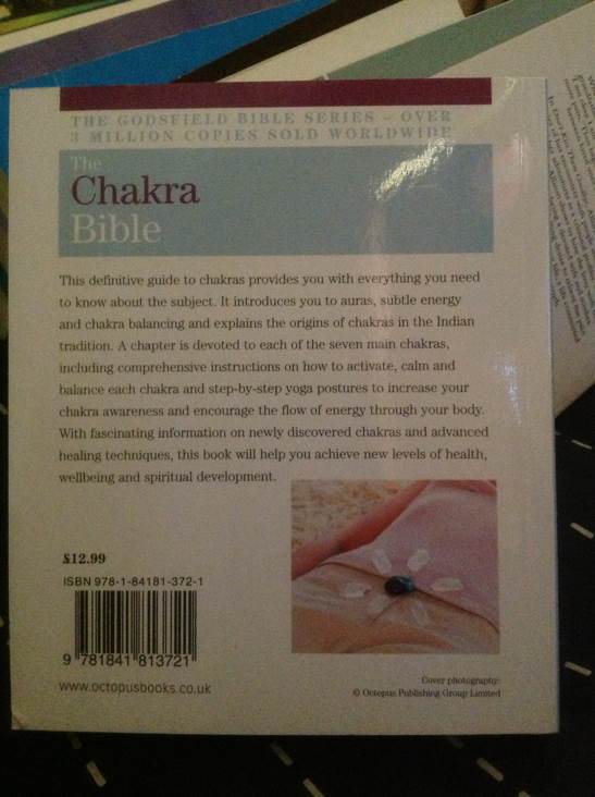 The Chakra Bible - Patricia Mercier (Godsfield Press) book collectible [Barcode 9781841813721] - Main Image 2