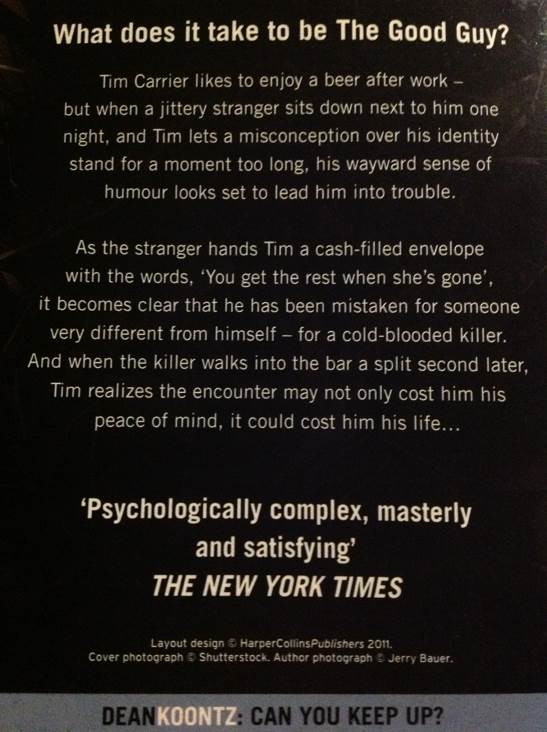 The Good Guy - Dean Koontz (Harper - Paperback) book collectible [Barcode 9780007926053] - Main Image 2