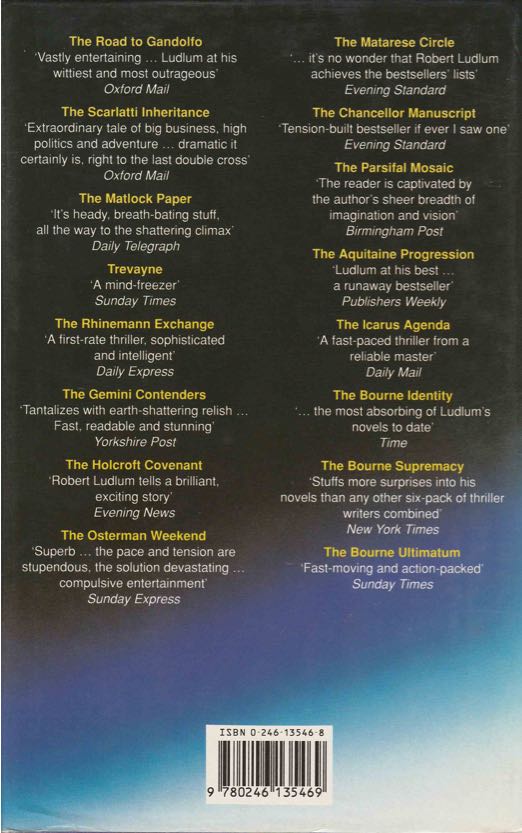 The Road To Omaha - Robert Ludlum (Harper Collins Publishers - Hardcover) book collectible [Barcode 9780246135469] - Main Image 2