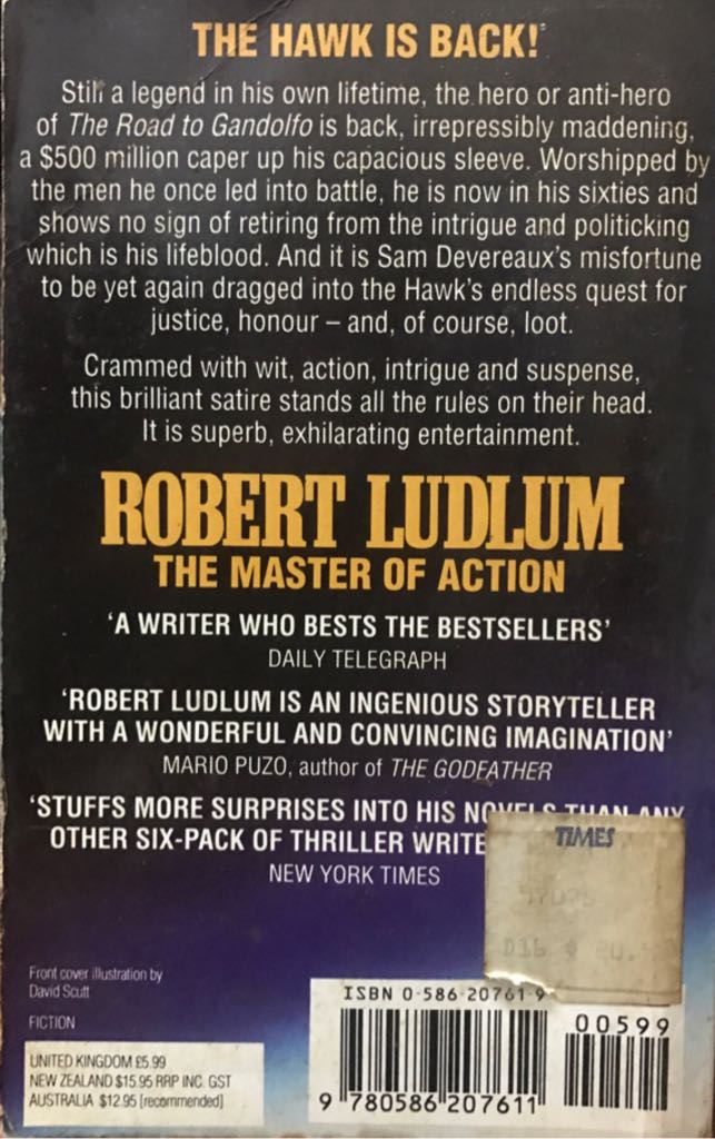 The Road2-The Road To Omaha - Robert Ludlum (Grafton - Hardcover) book collectible [Barcode 9780586207611] - Main Image 2