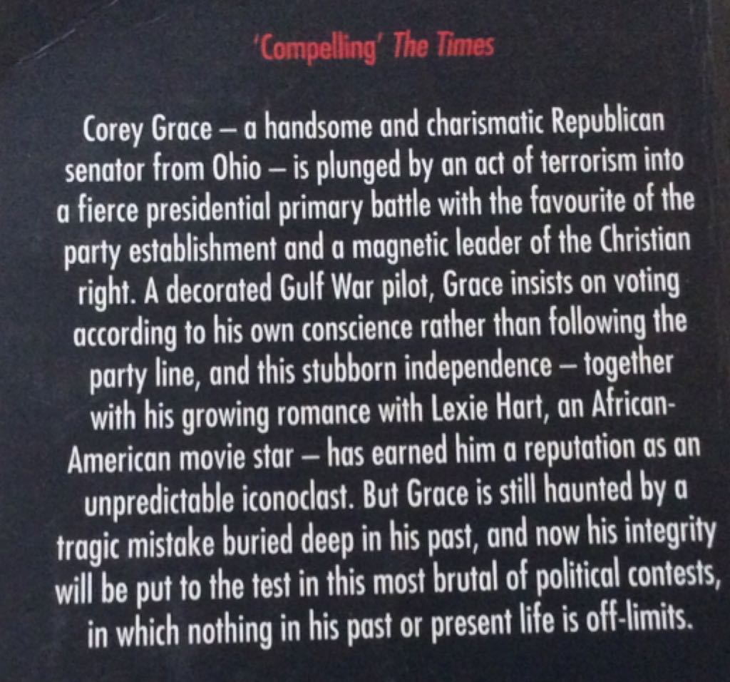 Novel6- The Race - Richard North Patterson (Macmillan - Trade Paperback) book collectible [Barcode 9780230703667] - Main Image 2