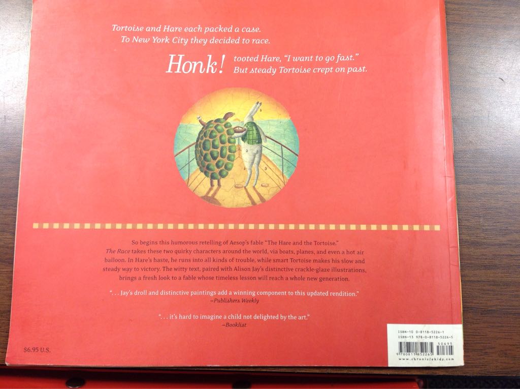 The Race - Caroline Repchuk (Chronicle Books) book collectible [Barcode 9780811852265] - Main Image 2