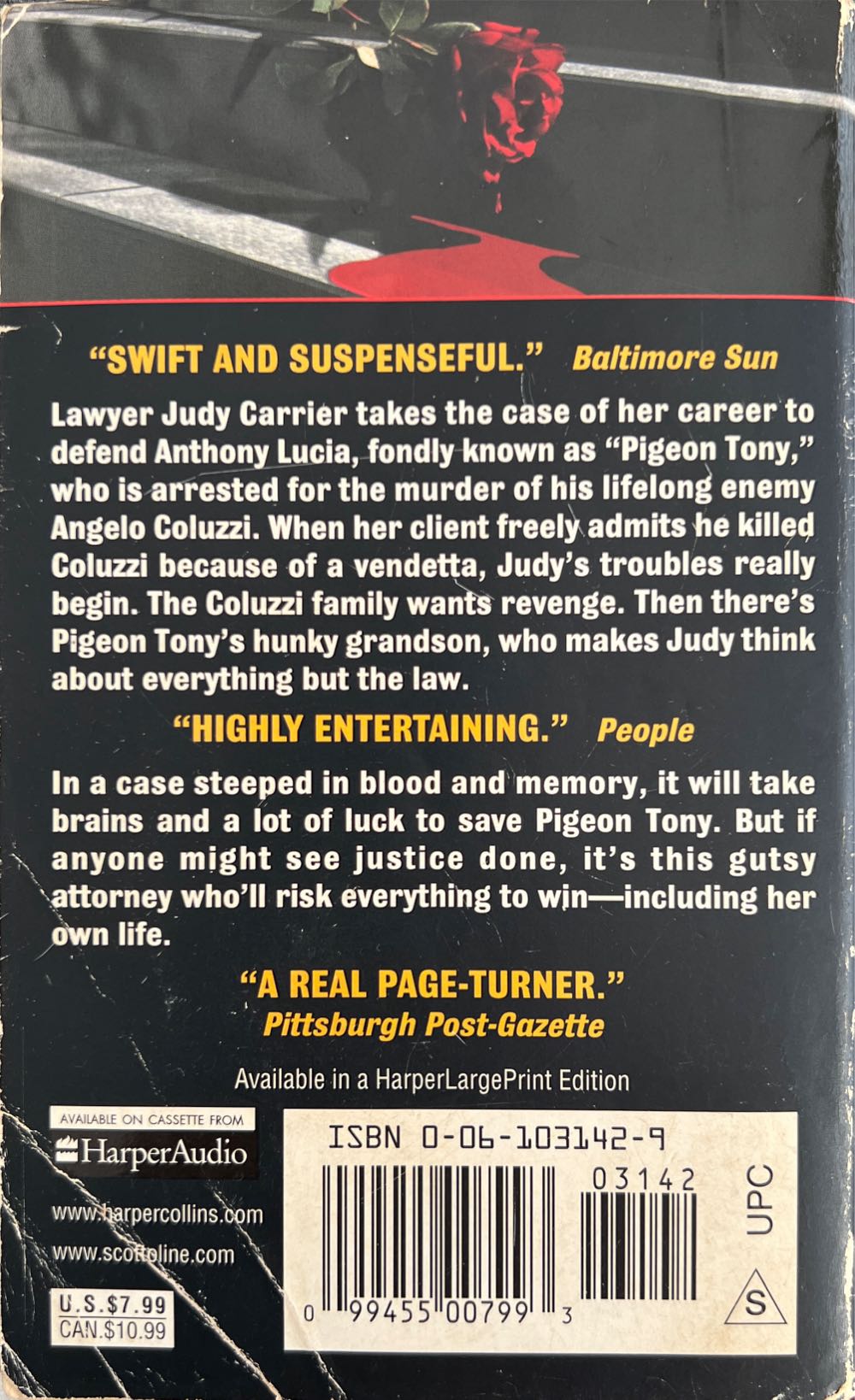 Vendetta Defense, The - Lisa Scottoline (Harper Torch Fiction - Paperback) book collectible [Barcode 9780061031427] - Main Image 2