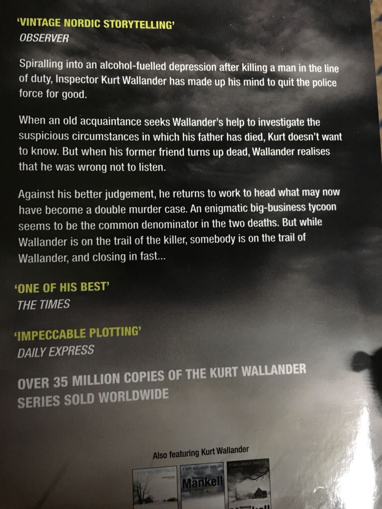 Man Who Smiled, The - Henning Mankell (Paperback) book collectible [Barcode 9781784702366] - Main Image 2