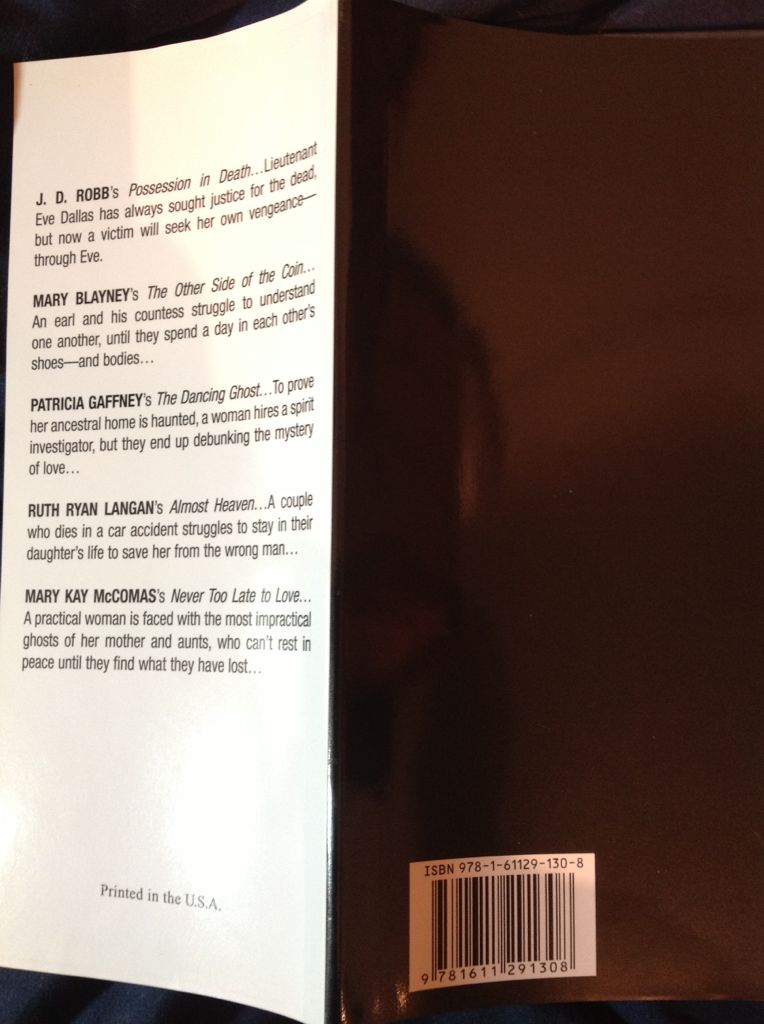 The Other Side - J.D. Robb (Jove - Hardcover) book collectible - Main Image 2