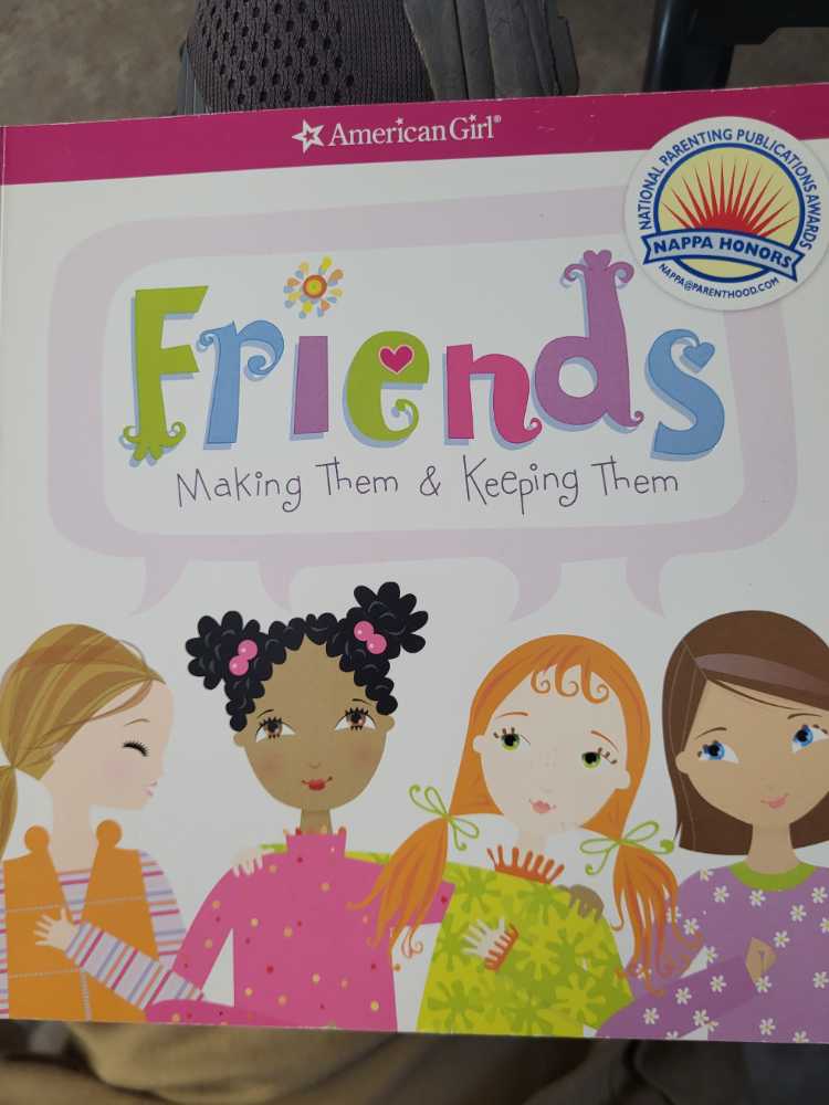 Friends Making Them and Keeping Them - American Girl book collectible [Barcode 9781593691547] - Main Image 3
