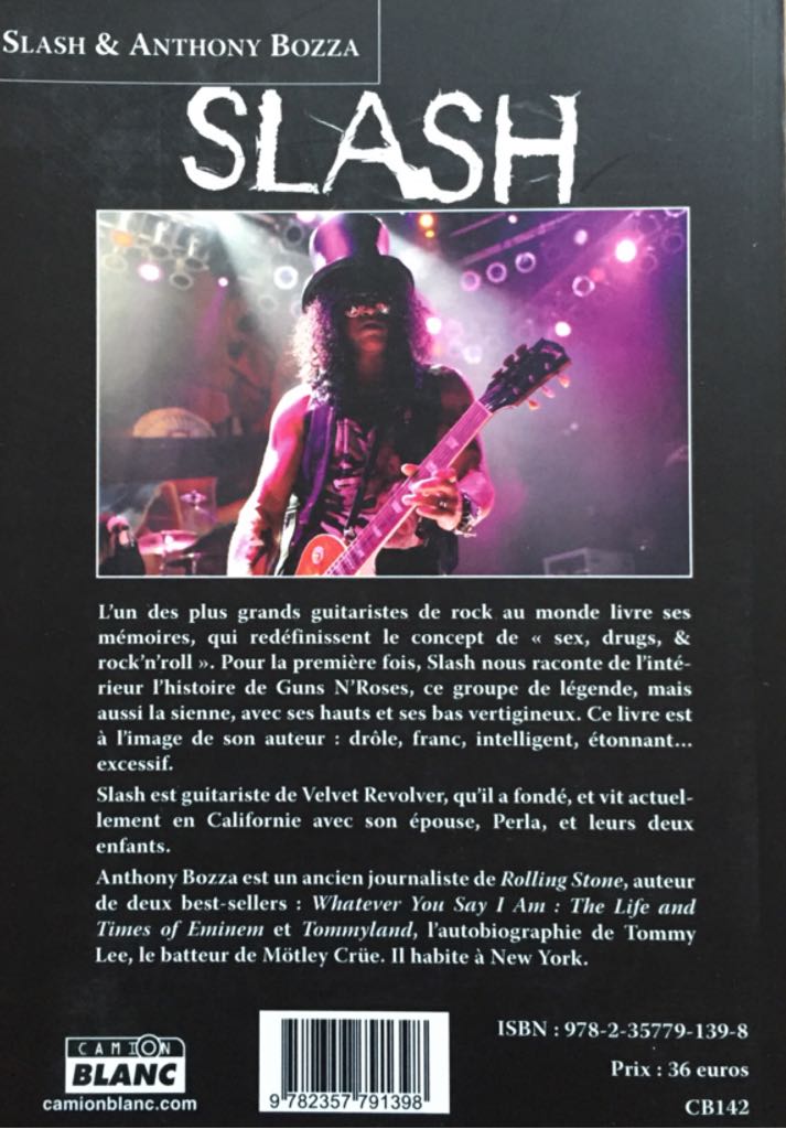 Slash  (Camion Blanc) book collectible [Barcode 9782357791398] - Main Image 2