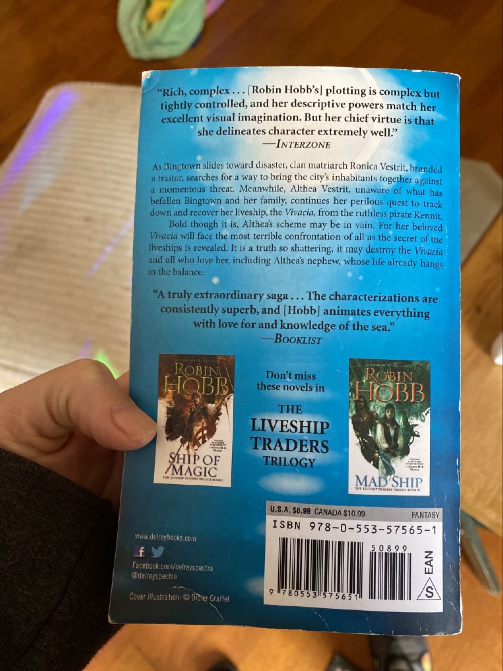 Ship of Destiny - Robin Hobb (Spectra Fantasy - Paperback) book collectible [Barcode 9780553575651] - Main Image 2