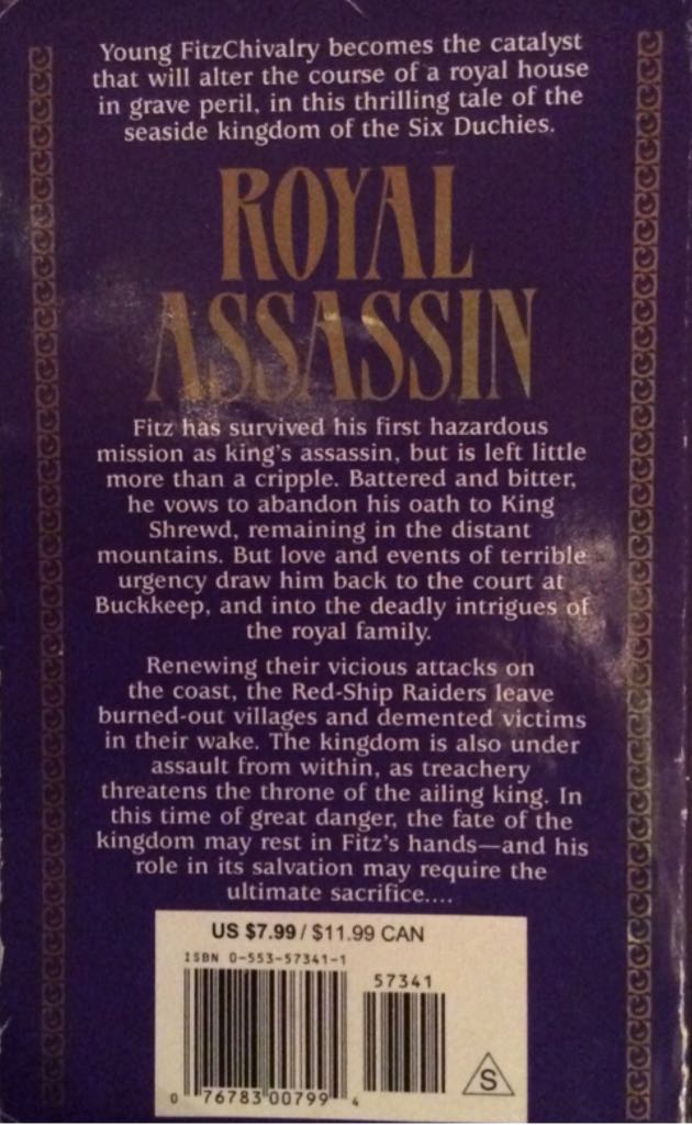 Royal Assassin - Robin Hobb (Del Rey - Audiobook) book collectible [Barcode 9780553573411] - Main Image 2