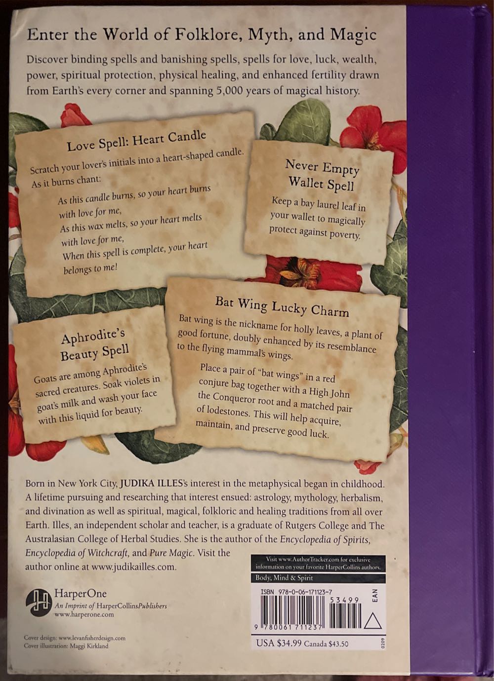 Encyclopedia of 5,000 Spells - Judika Illes (Harper Collins - Hardcover) book collectible [Barcode 9780061711237] - Main Image 2