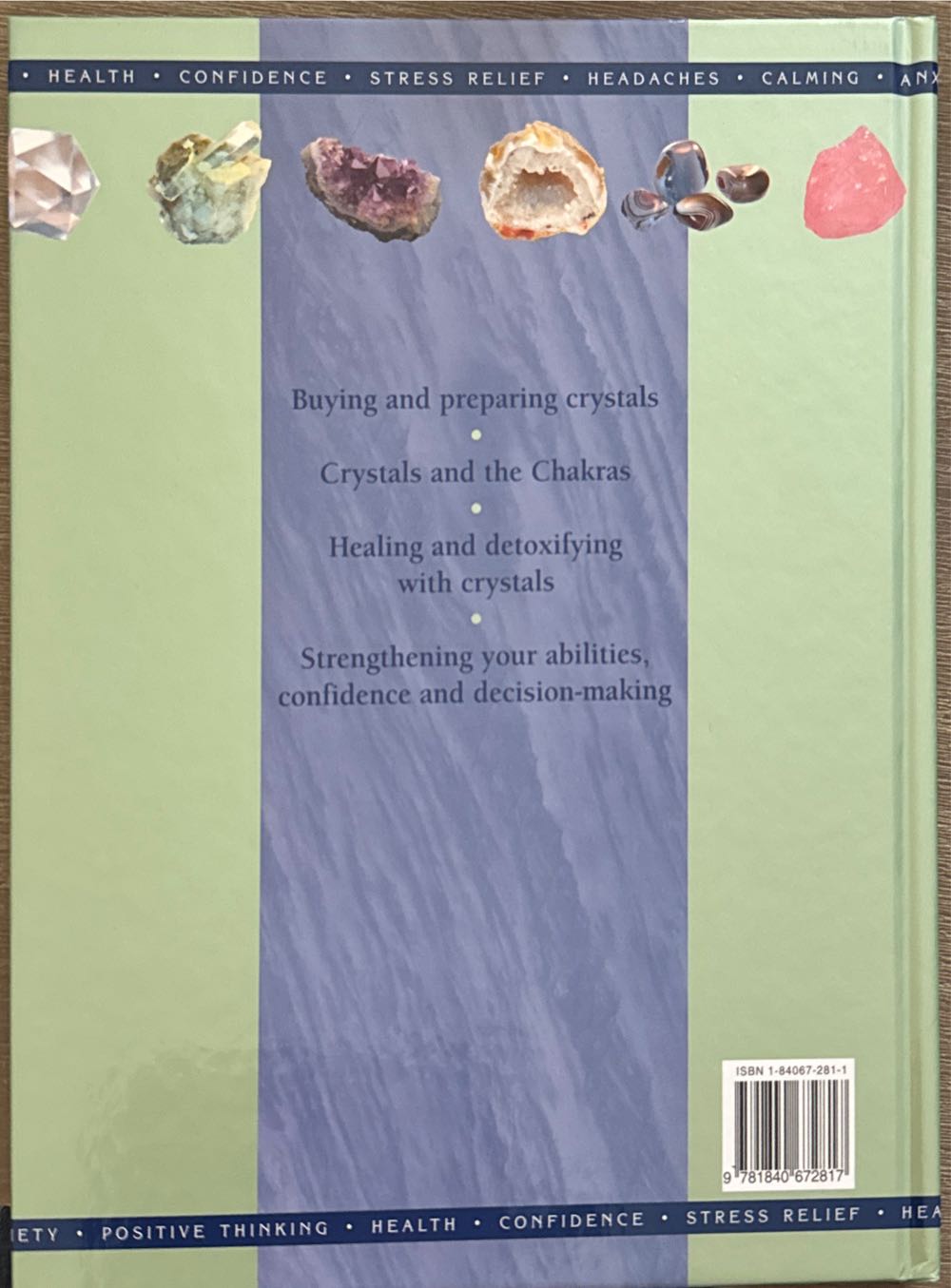 The Healing Power Of Crystals - Cass Jackson (Caxton Publishing Group - Hardcover) book collectible [Barcode 9781840672817] - Main Image 2
