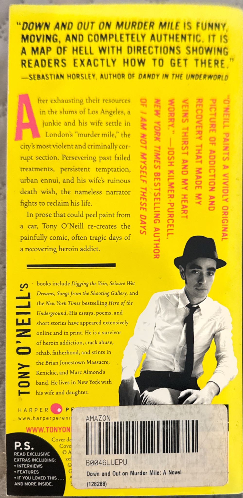 Down And Out On Murder Mile - Tony O’Neill (Harper Perennial - Paperback) book collectible [Barcode 9780061582868] - Main Image 2