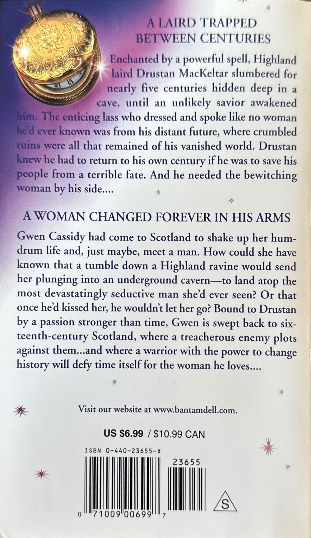 Kiss of the Highlander - Karen Marie Moning (Dell - Paperback) book collectible [Barcode 9780440236559] - Main Image 2