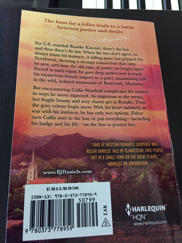 Mercy - B.J. Daniels (HQN Books - Paperback) book collectible [Barcode 9780373778959] - Main Image 2