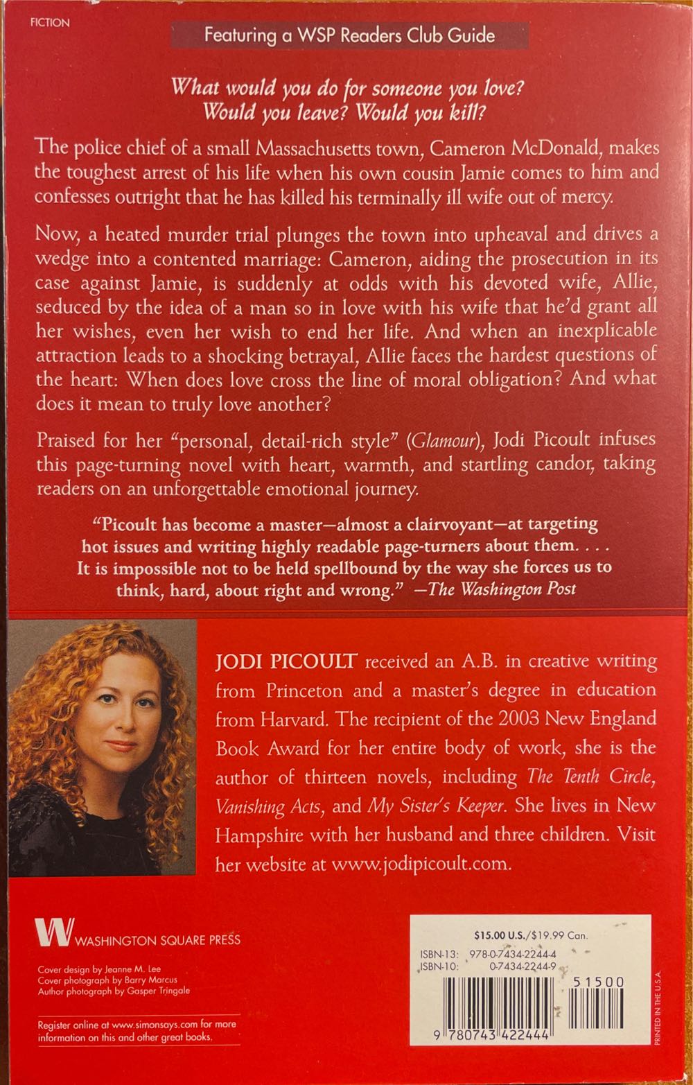 Mercy - Jodi Picoult (Simon & Schuster - Paperback) book collectible [Barcode 9780743422444] - Main Image 2