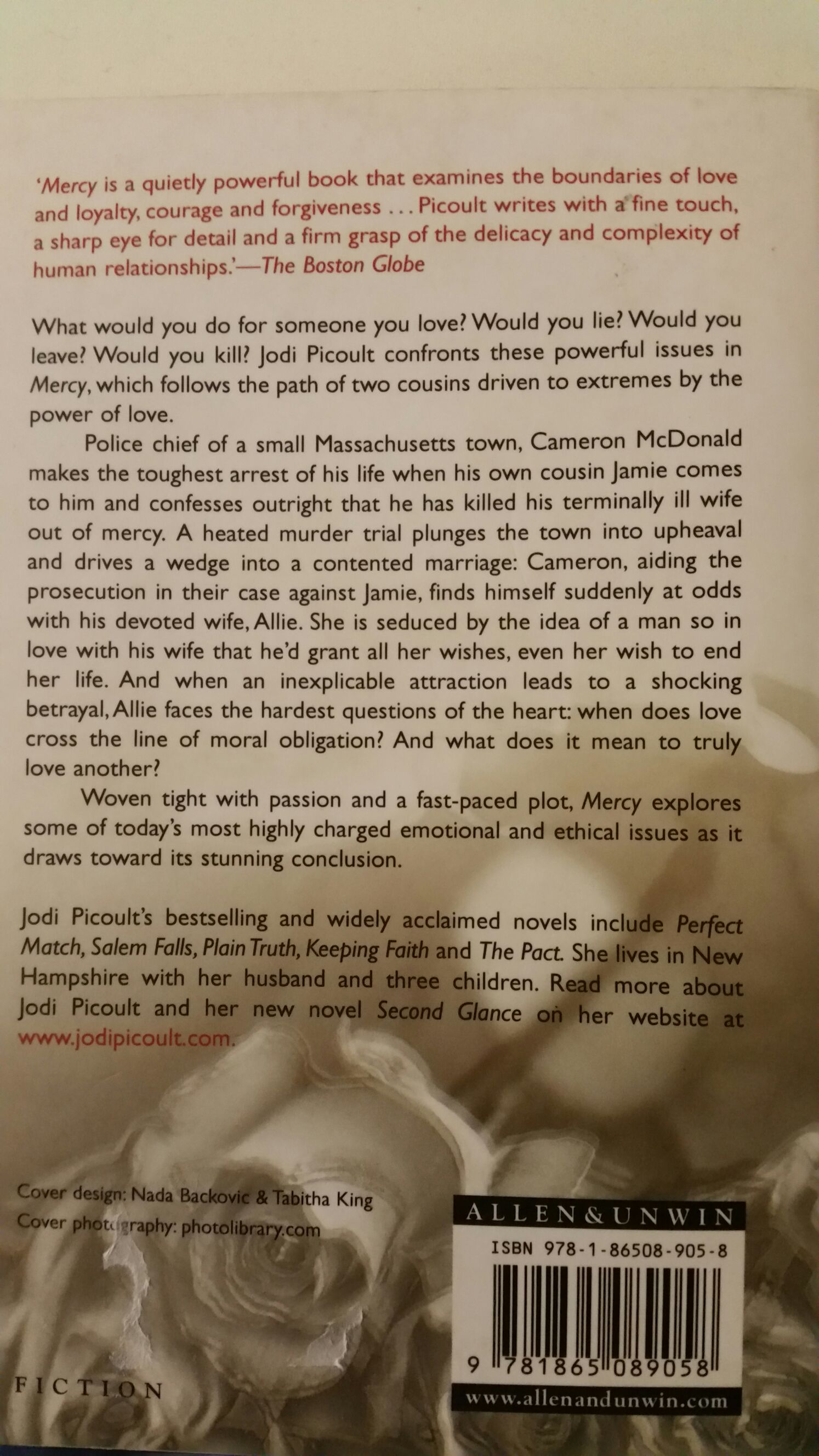 Mercy - Jodi Picoult (Allen & Unwin - Paperback) book collectible [Barcode 9781865089058] - Main Image 2