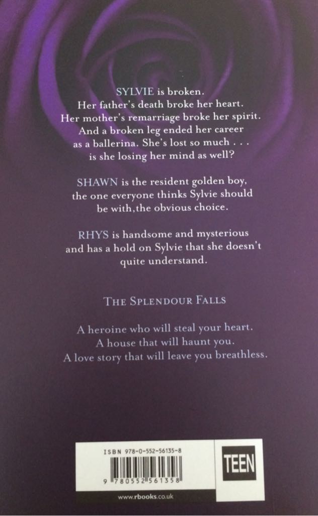The Splendour Falls - Rosmary Clement-Moore (Corgi Books - Paperback) book collectible [Barcode 9780552561358] - Main Image 2