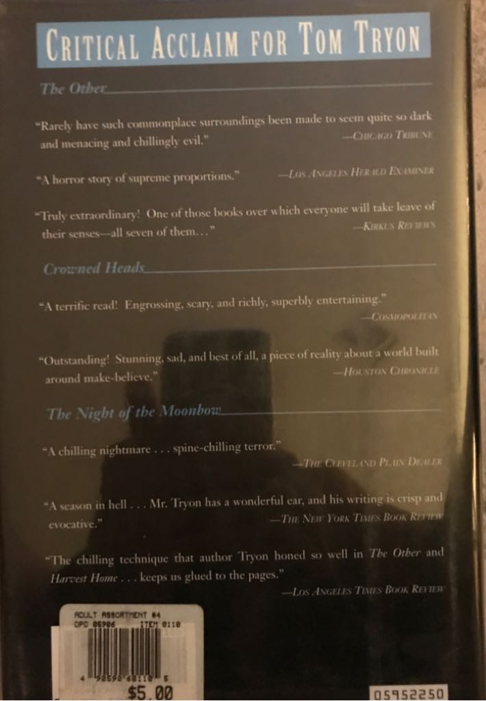 Night Magic - Thomas Tryon (Simon & Schuster - Hardcover) book collectible [Barcode 9780684803937] - Main Image 2