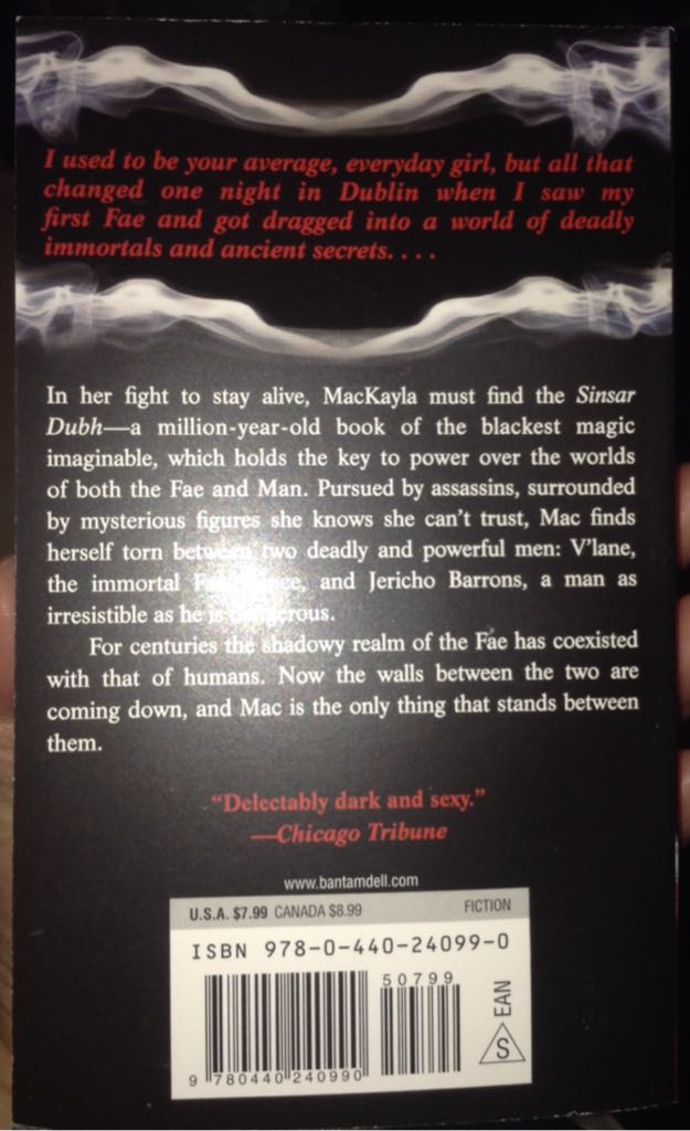 Bloodfever - Karen Marie Moning (Dell - Paperback) book collectible [Barcode 9780440240990] - Main Image 2