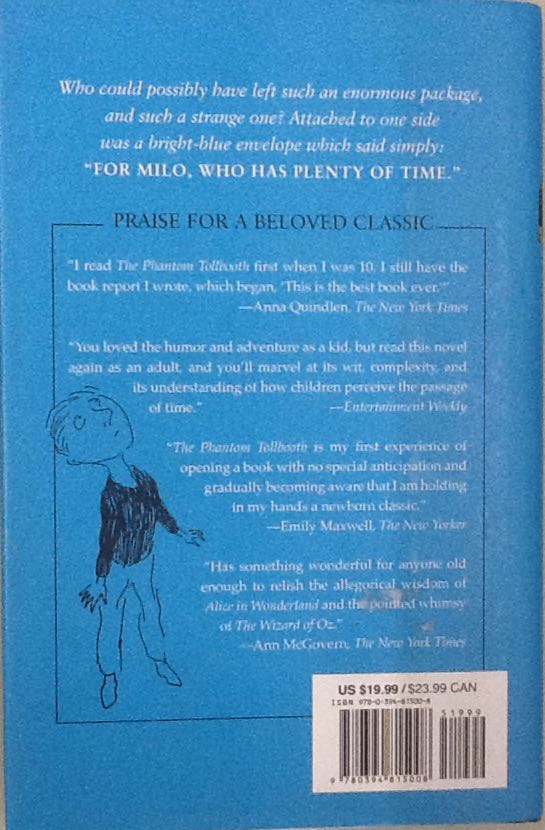 The Phantom Tollbooth - Norton Juster (Random House - Library Binding) book collectible [Barcode 9780394815008] - Main Image 2