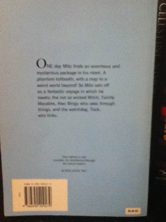 The Phantom Tollbooth - Norton Juster (Scholastic, Inc. - Paperback) book collectible [Barcode 9780590409179] - Main Image 2
