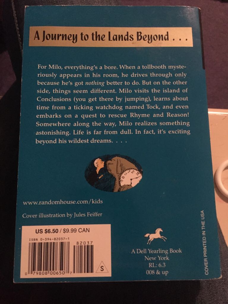 The Phantom Tollbooth  book collectible - Main Image 2