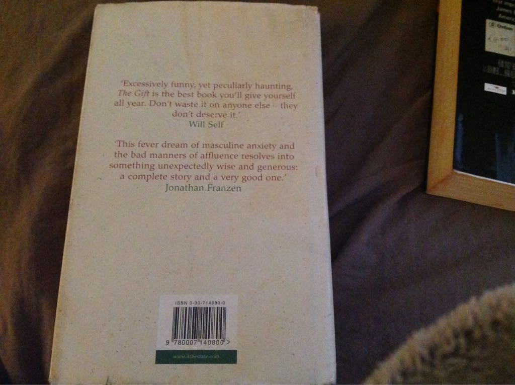 The Gift  (Fourth Estate - Hardcover) book collectible [Barcode 9780007140800] - Main Image 2