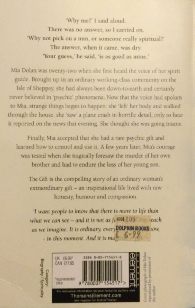 Wellbeing/Spirituality-The Gift - Lauraine Snelling (HarperCollins UK) book collectible [Barcode 9780007154517] - Main Image 2