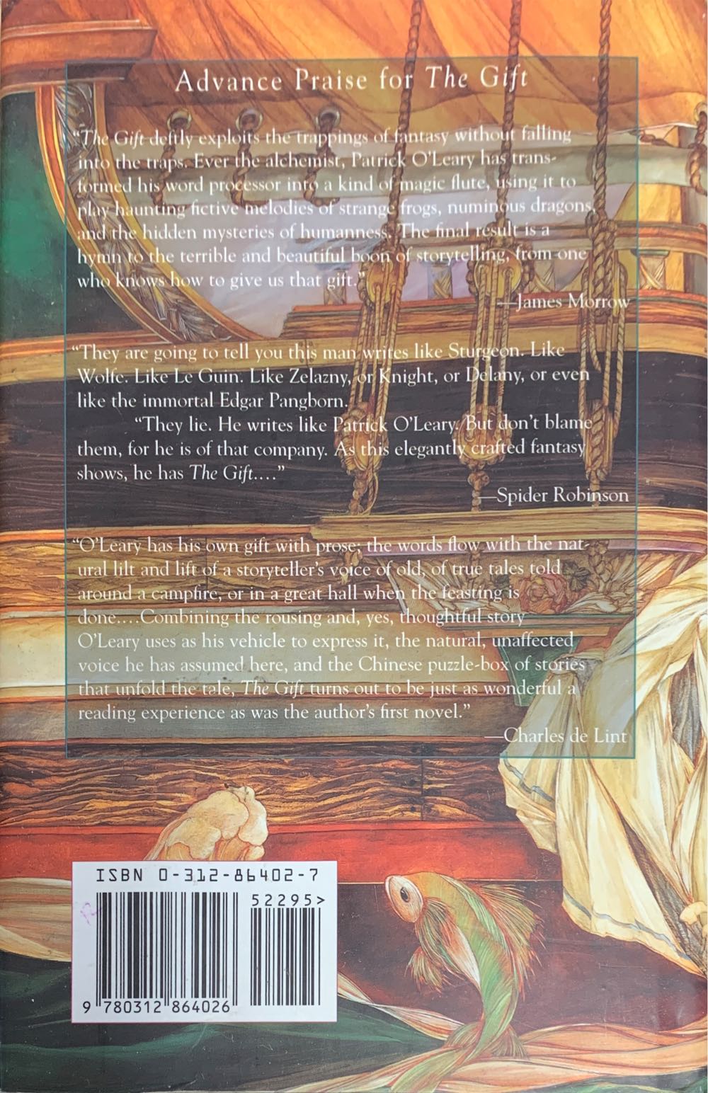 The Gift - Shad Helmstetter (Tor Books - Hardcover) book collectible [Barcode 9780312864026] - Main Image 2