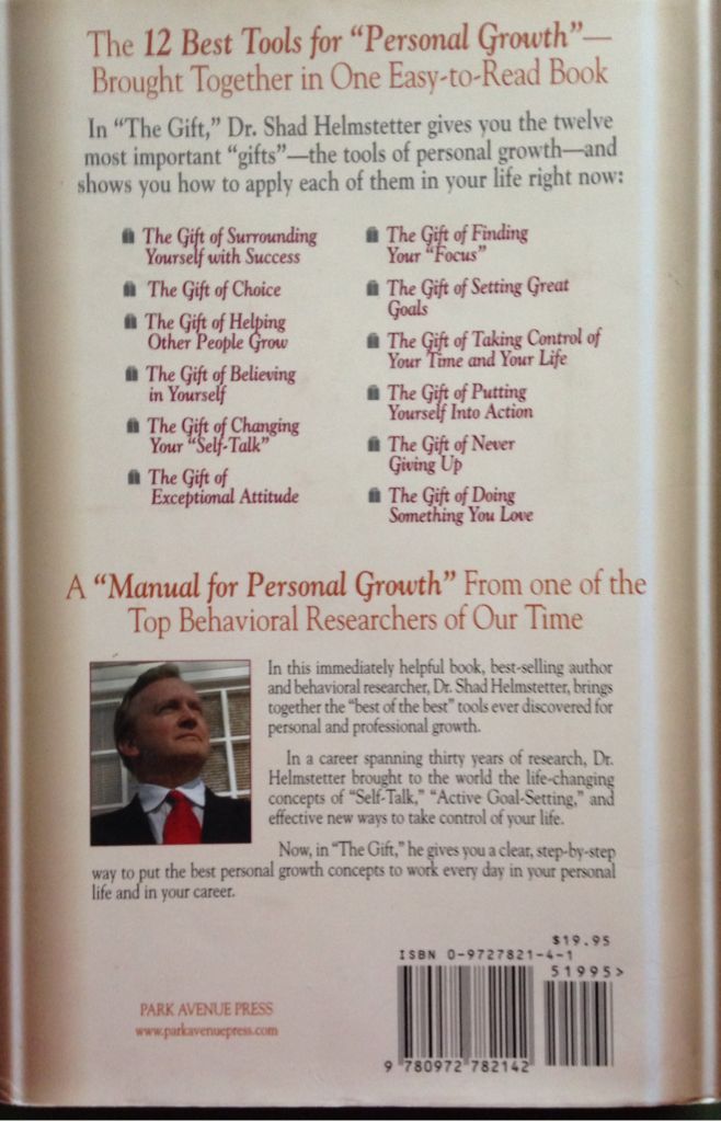 The Gift  book collectible [Barcode 9780972788748] - Main Image 2