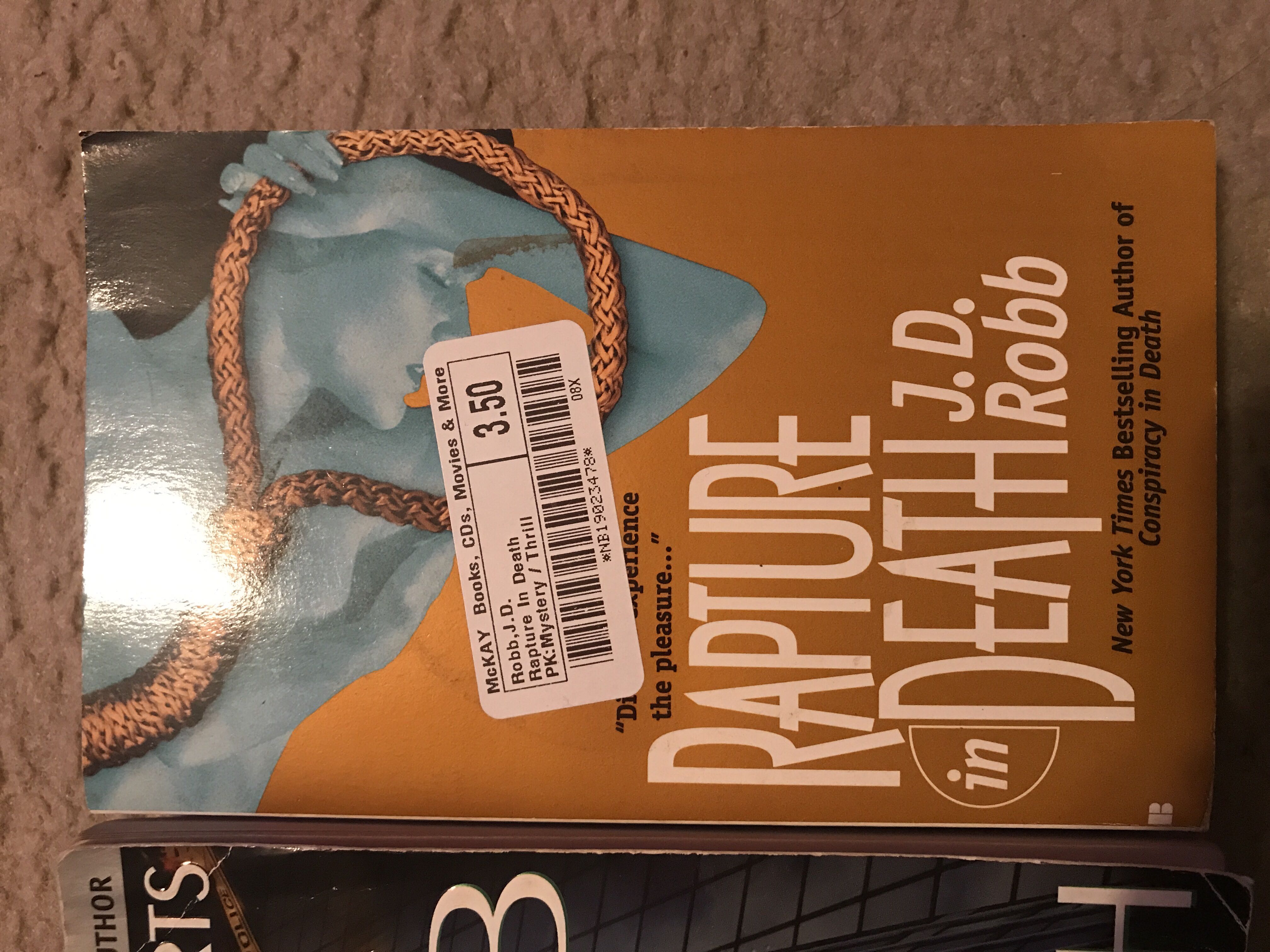 Rapture In Death - J. D. Robb (Berkley Publishing Group - Paperback) book collectible [Barcode 9780425155189] - Main Image 2